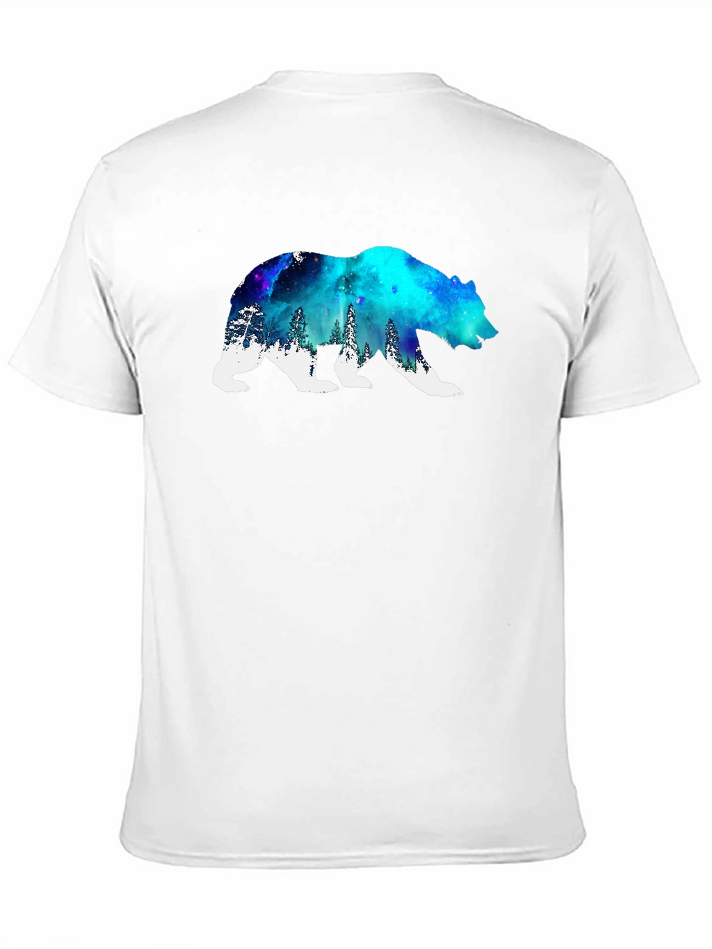 Galaxy Bear Graphic Tee - Black