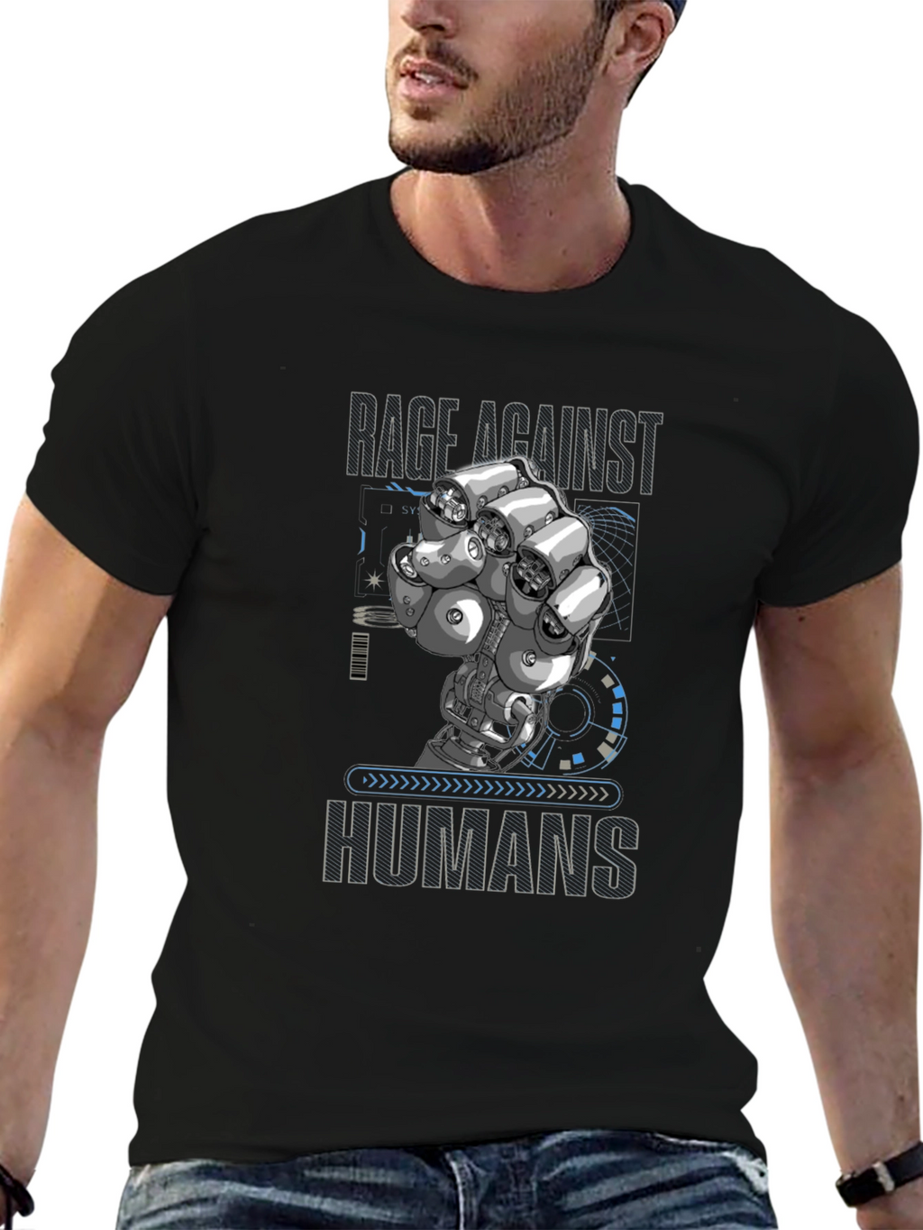 Rage Against Humans Graphic Tee