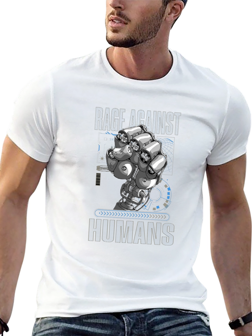 Rage Against Humans Graphic Tee