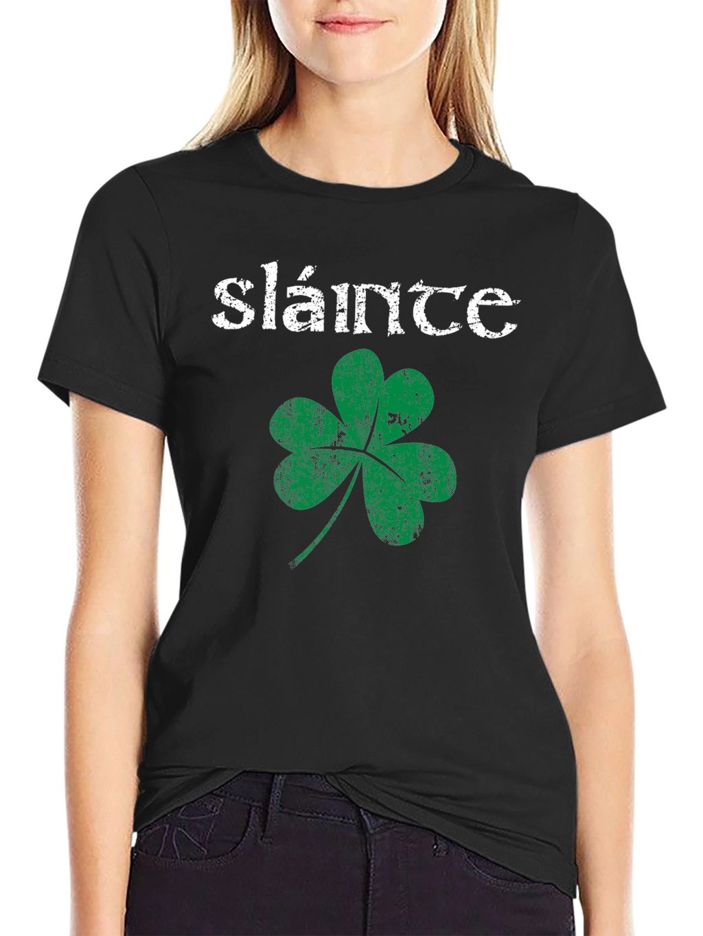 Sláinte Shamrock Irish St. Patricks Day T-Shirt