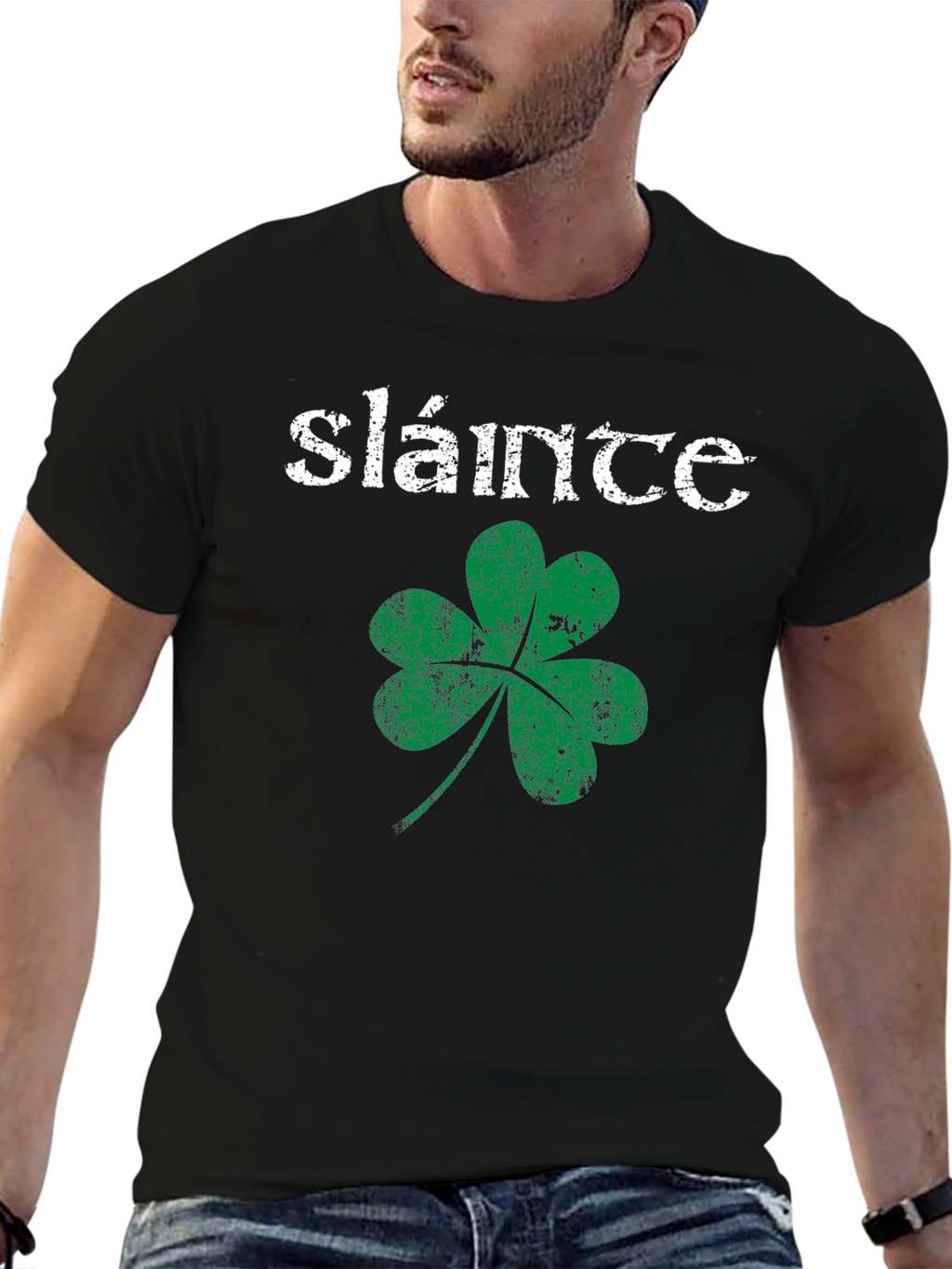 Sláinte Shamrock Irish St. Patricks Day T-Shirt