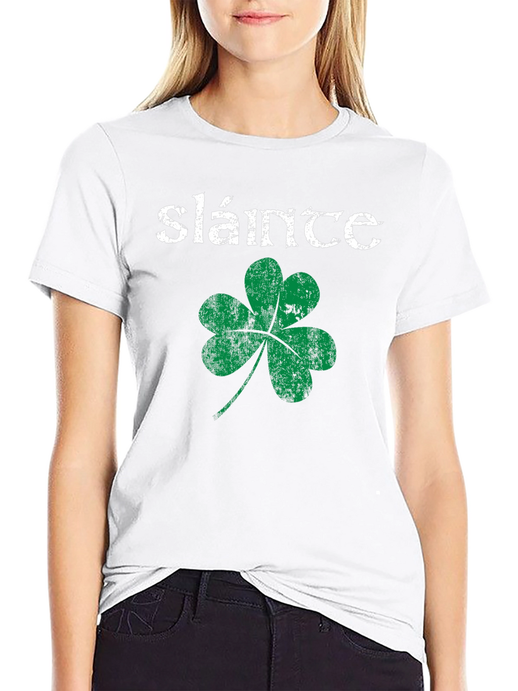 Sláinte Shamrock Irish St. Patricks Day T-Shirt