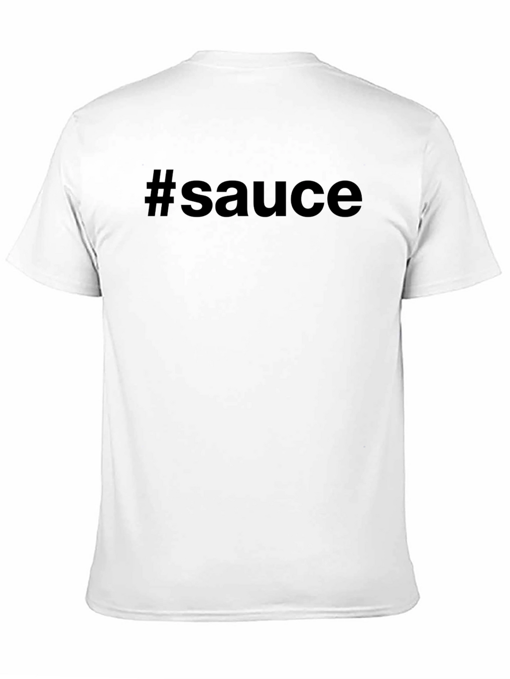#Sauce Black Graphic Tee - Trendy Casual Style
