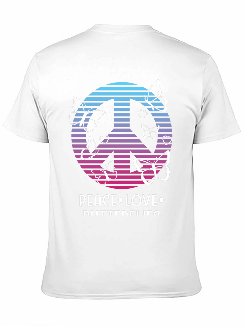 Peace Love Butterflies T-Shirt
