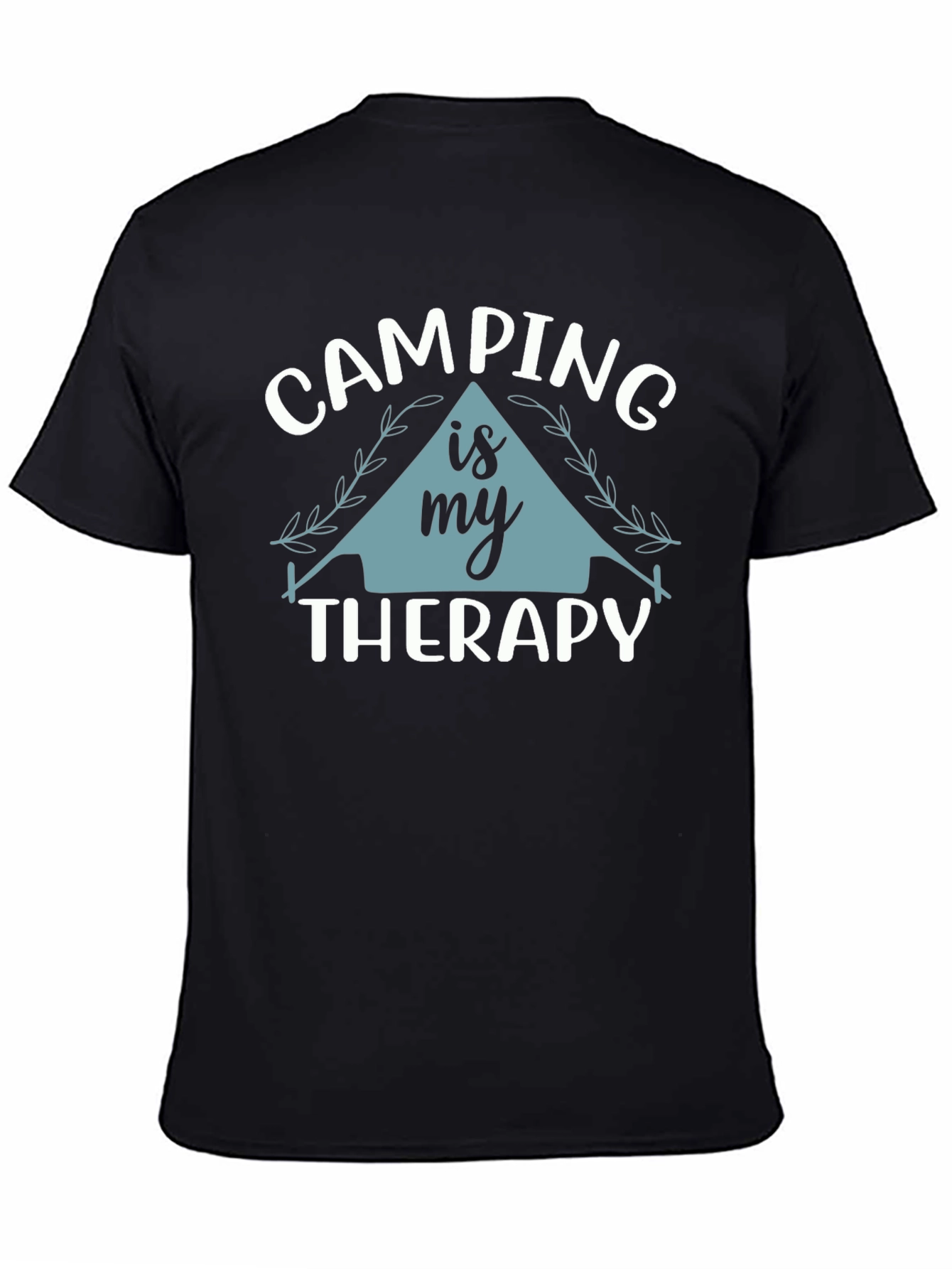 Camping Is My Therapy Tee - Outdoor Adventure Shirt