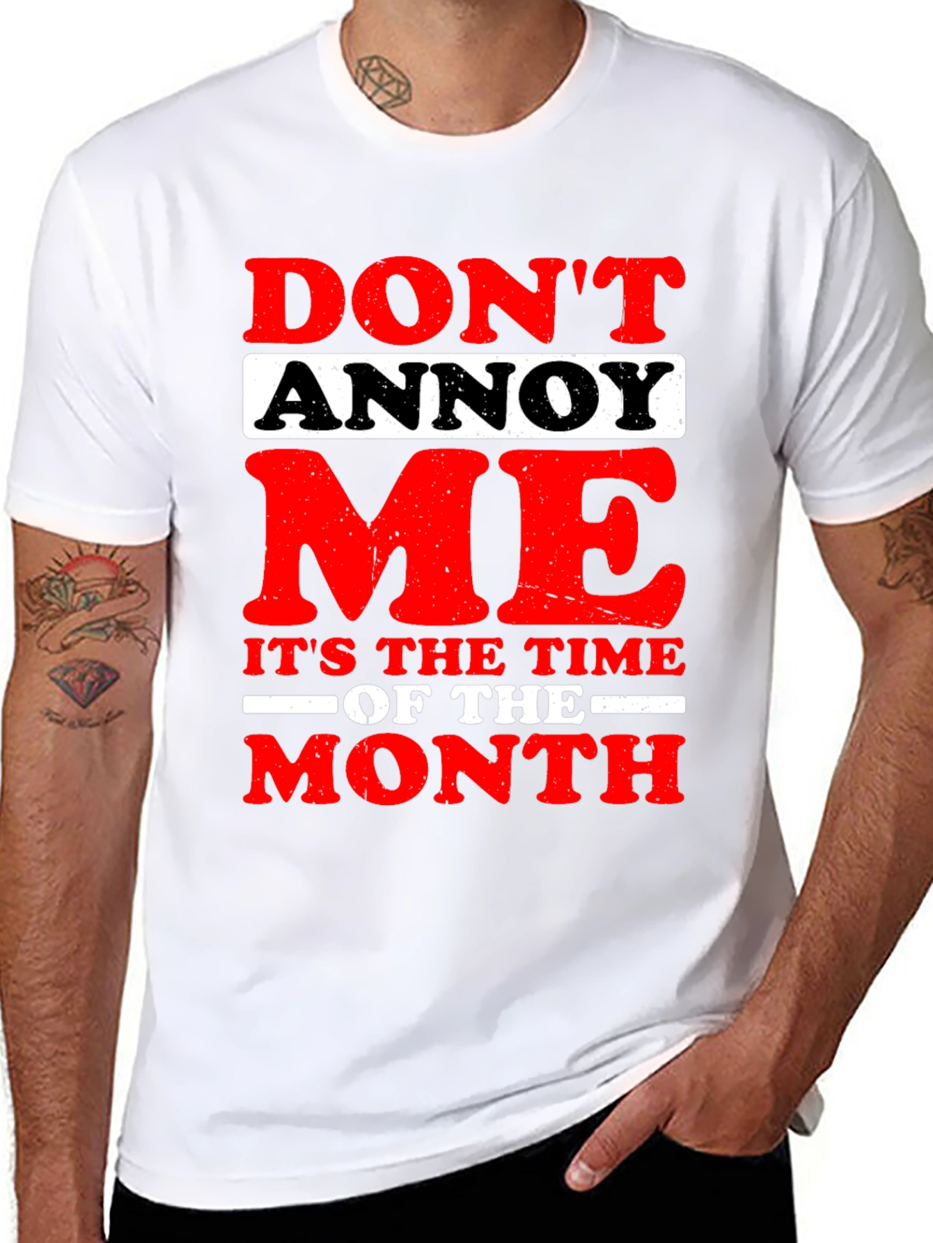 Funny Dont Annoy Me Graphic T-Shirt