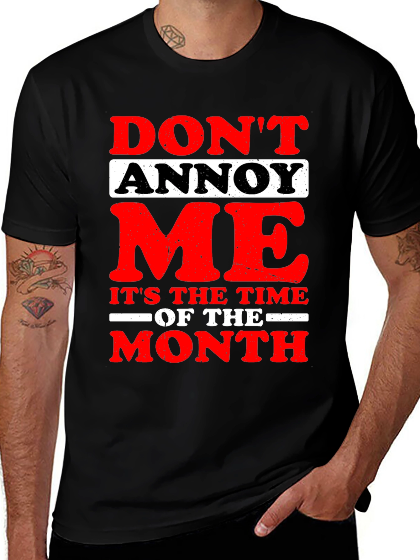 Funny Dont Annoy Me Graphic T-Shirt