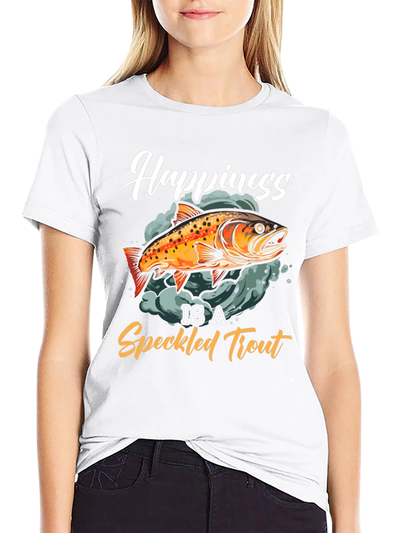 Speckled Trout Graphic T-Shirt: Fishing Lovers Tee