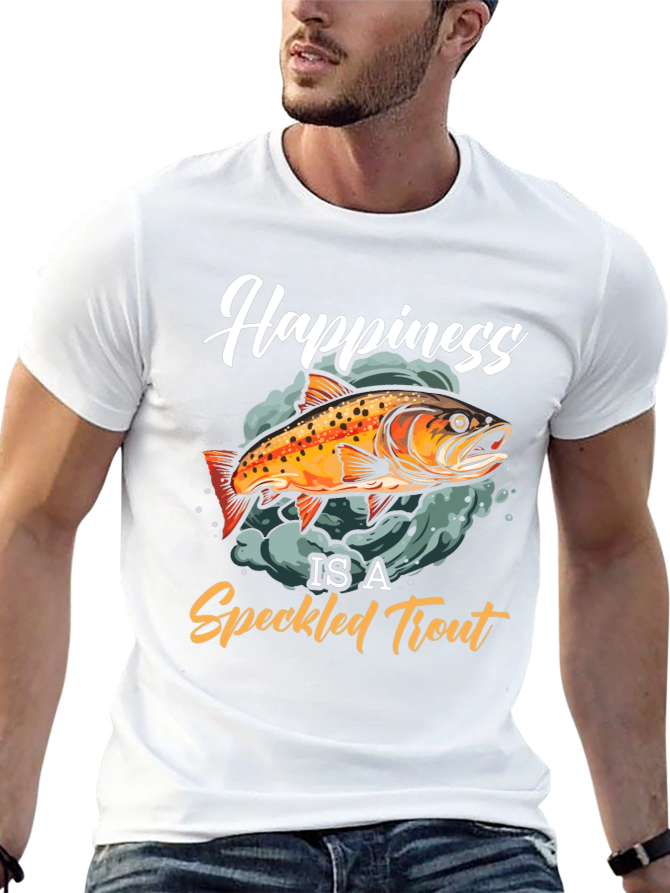Speckled Trout Graphic T-Shirt: Fishing Lovers Tee