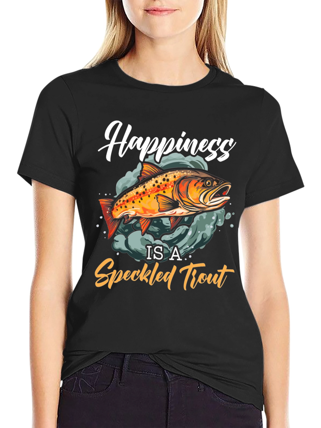 Speckled Trout Graphic T-Shirt: Fishing Lovers Tee