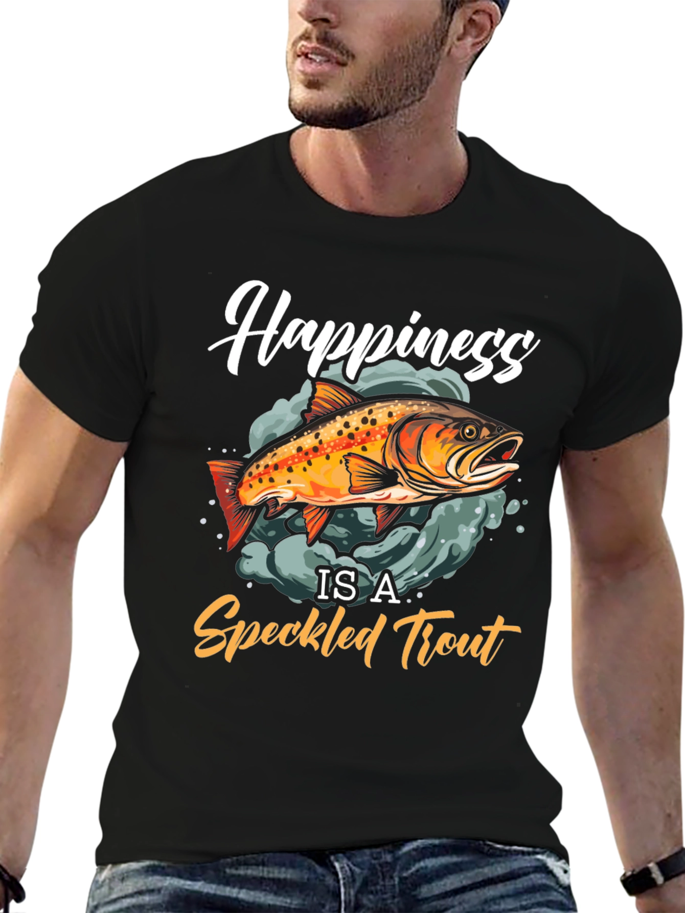 Speckled Trout Graphic T-Shirt: Fishing Lovers Tee