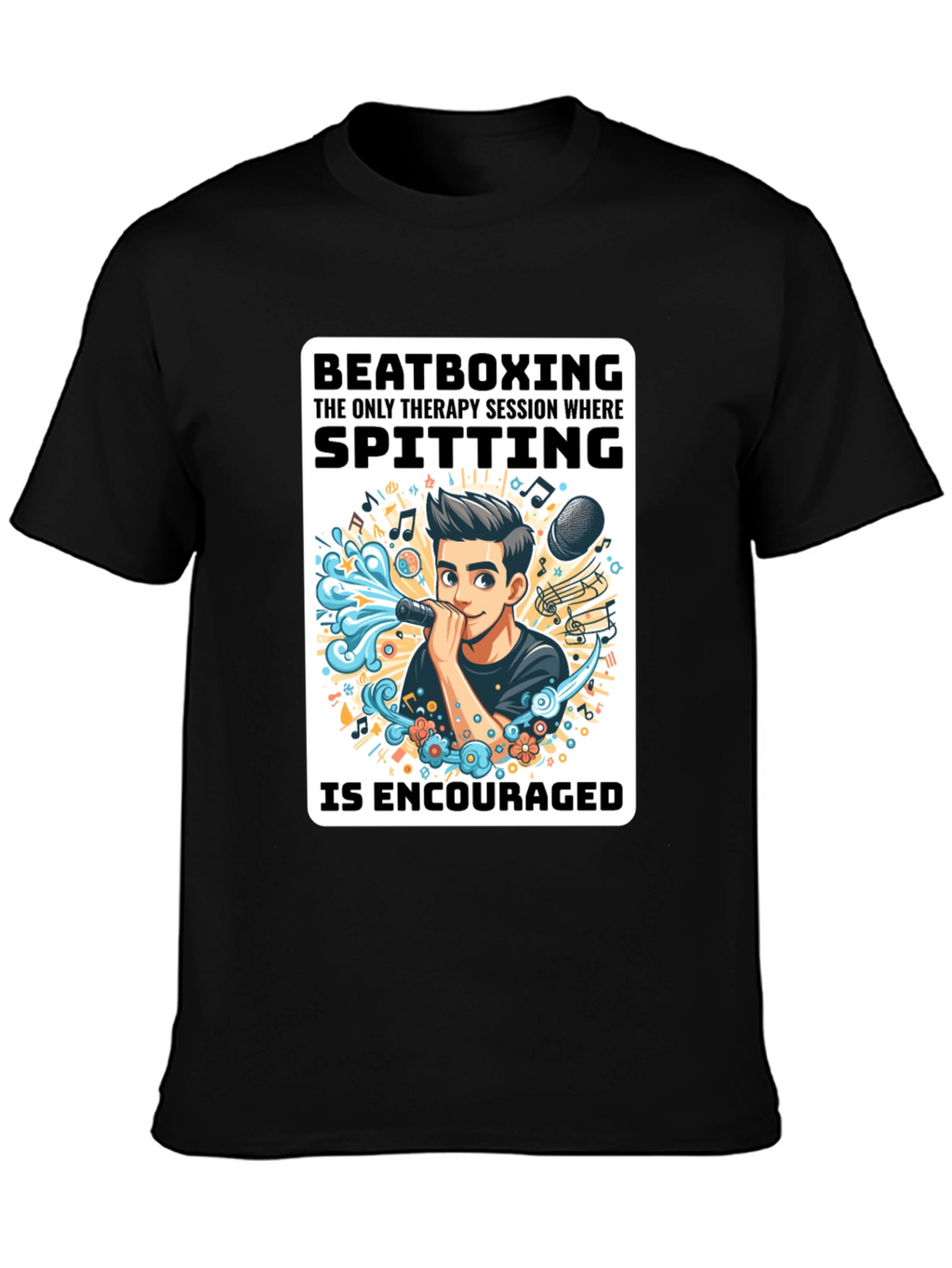 Beatboxing Therapy Session T-Shirt