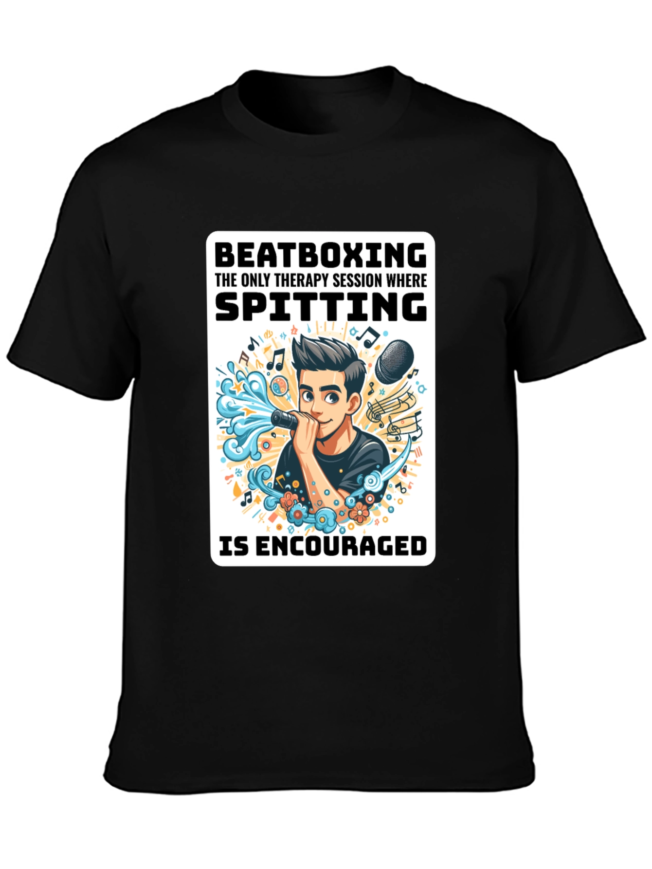 Beatboxing Therapy Session T-Shirt