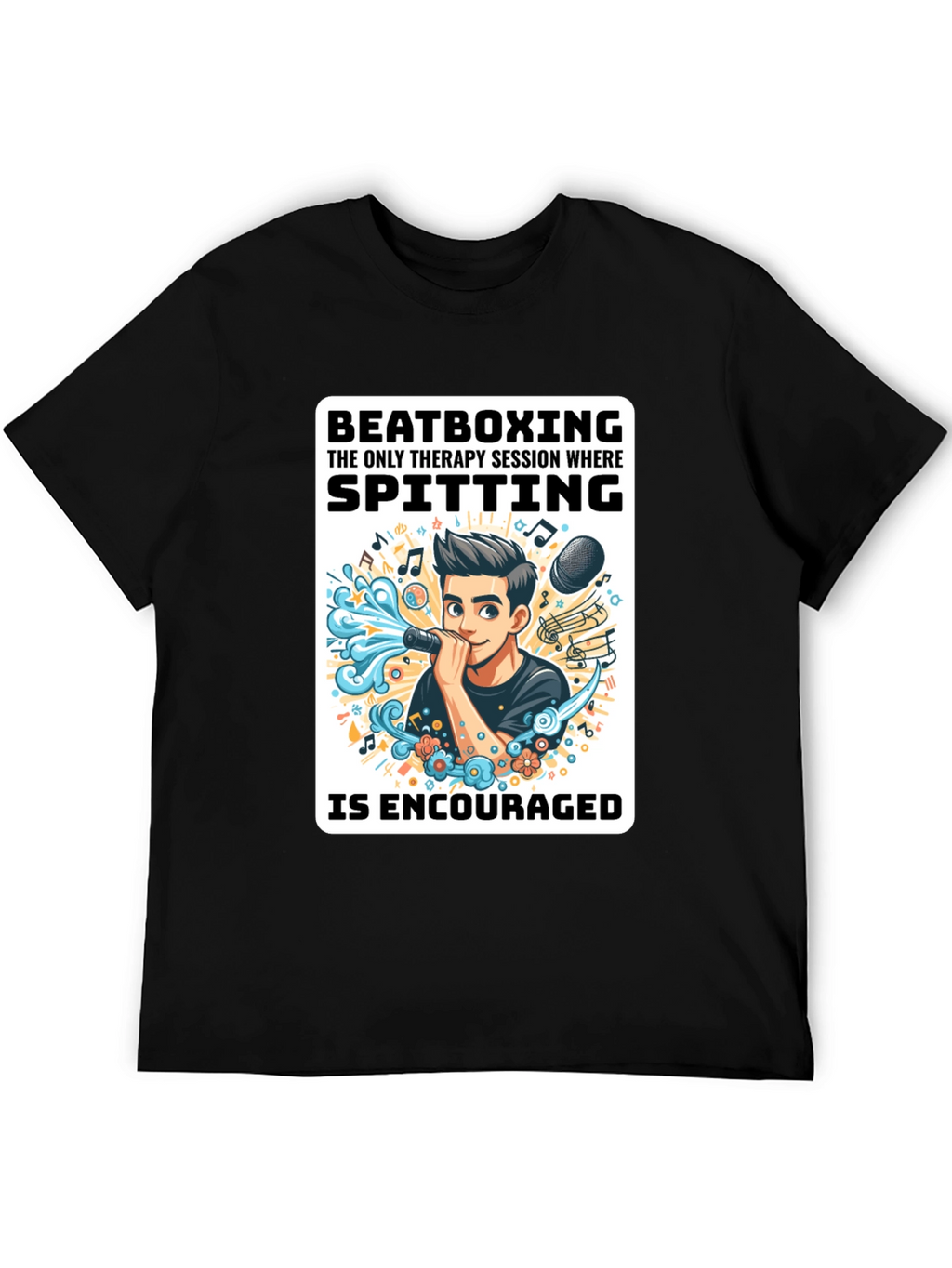 Beatboxing Therapy Session T-Shirt