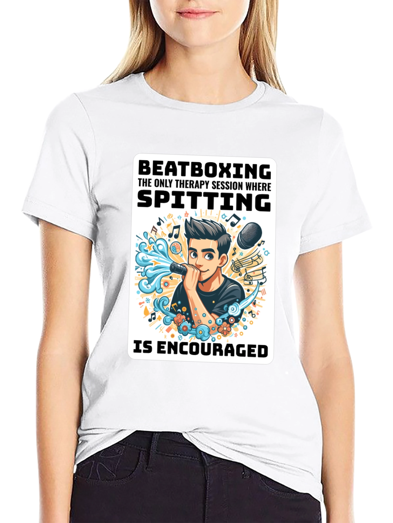 Beatboxing Therapy Session T-Shirt