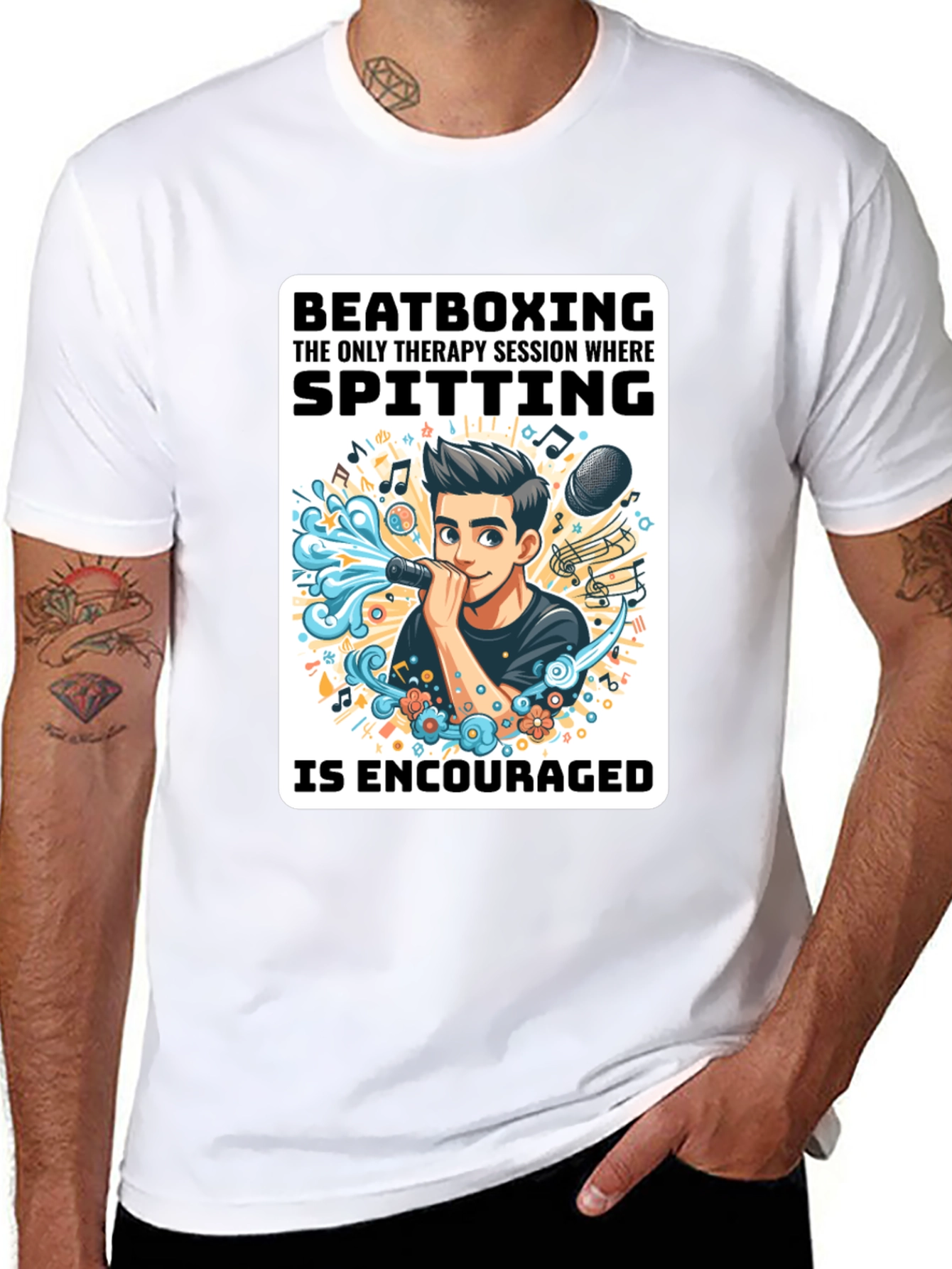 Beatboxing Therapy Session T-Shirt