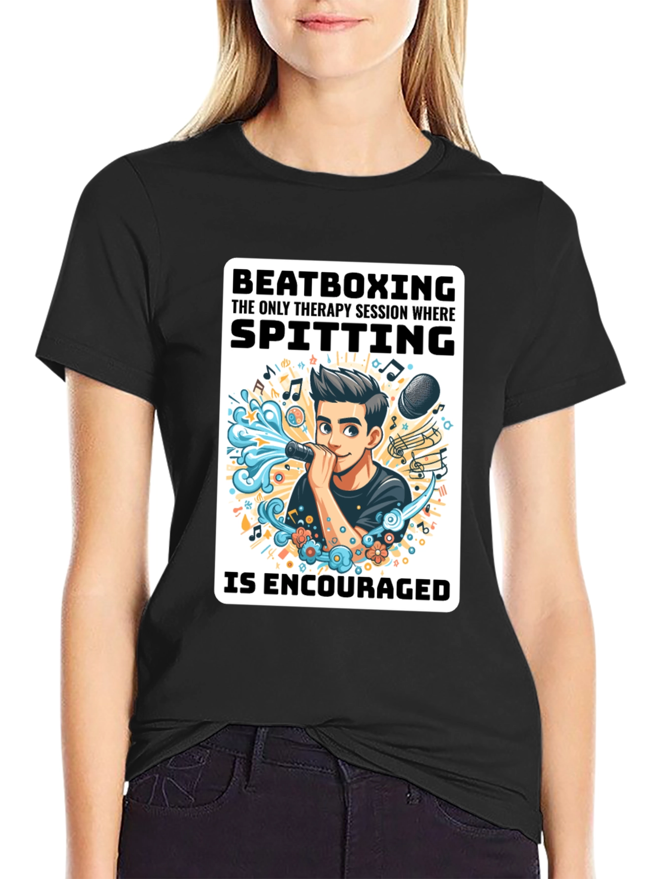 Beatboxing Therapy Session T-Shirt