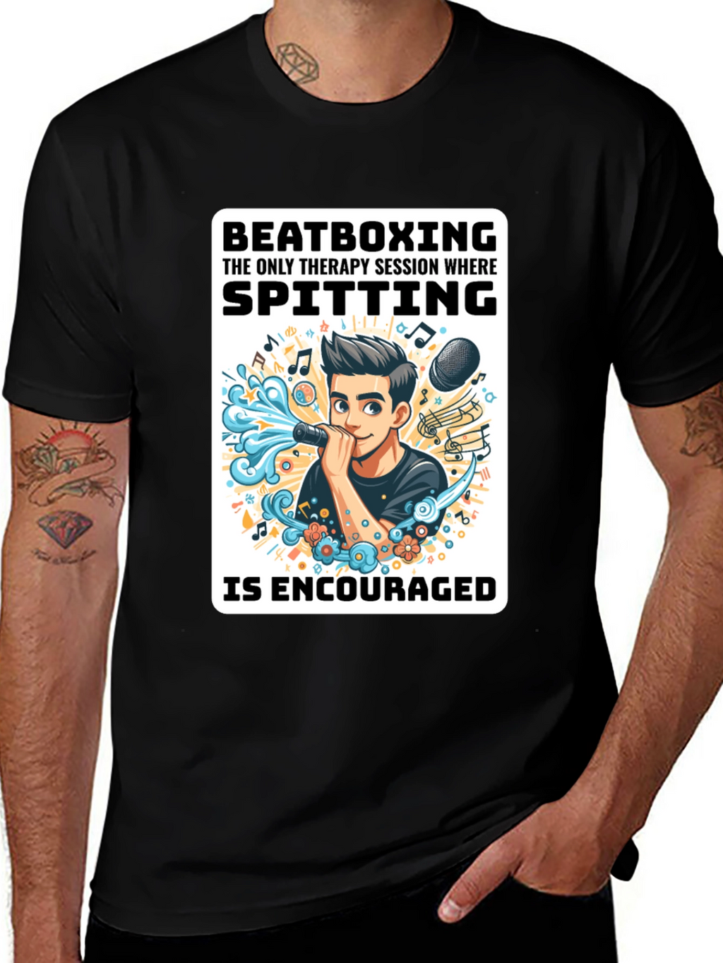 Beatboxing Therapy Session T-Shirt
