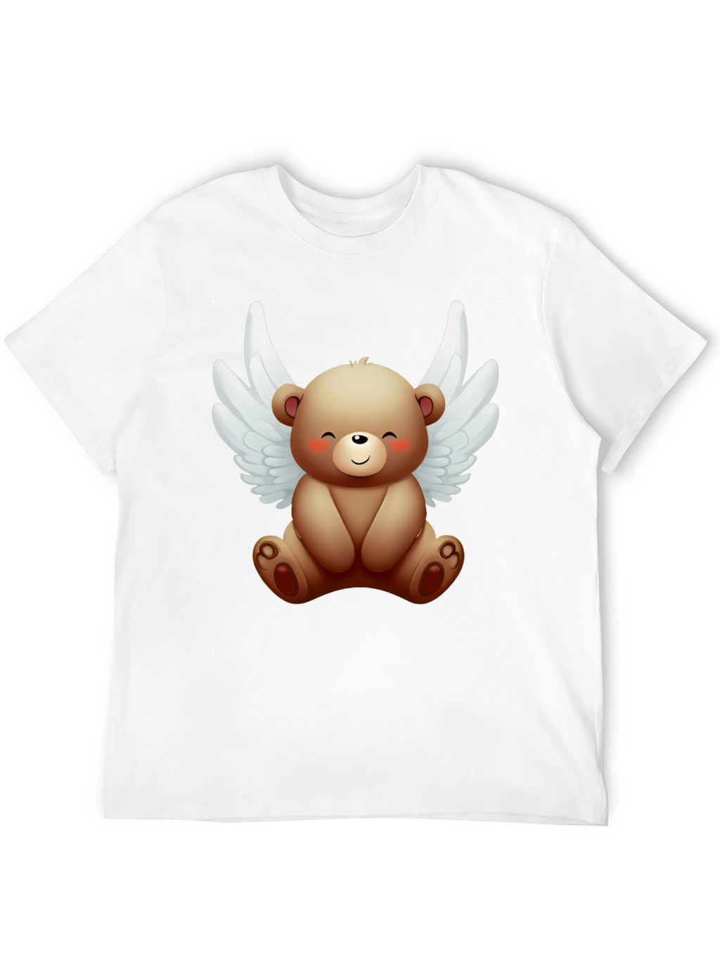 Angel Bear Graphic Tee - Cute & Comfy