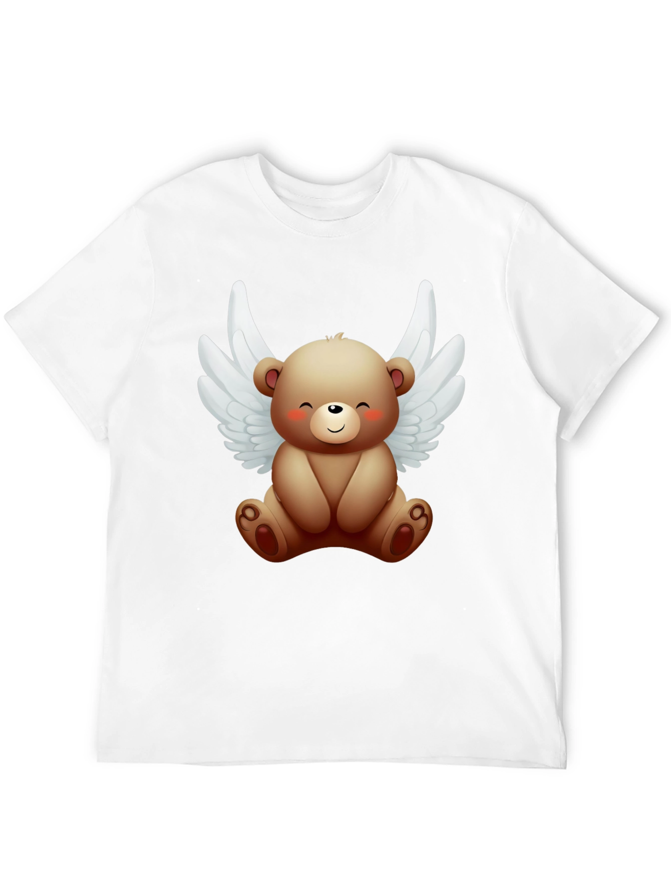 Angel Bear Graphic Tee - Cute & Comfy