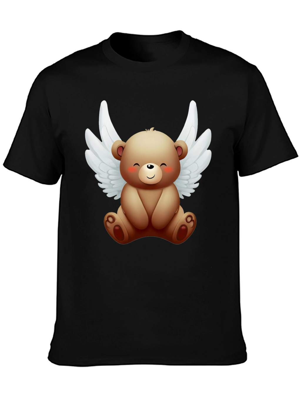 Angel Bear Graphic Tee - Cute & Comfy
