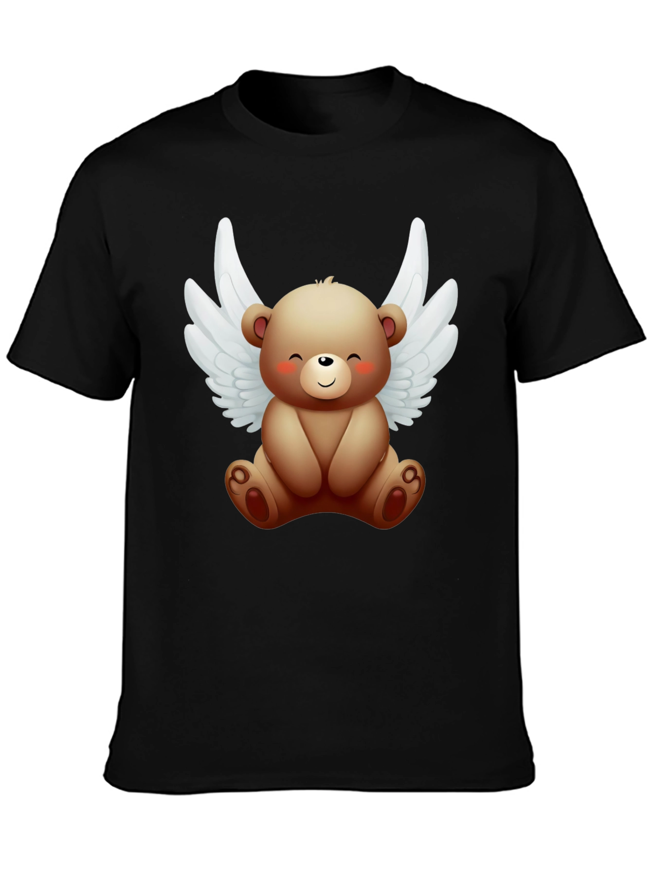 Angel Bear Graphic Tee - Cute & Comfy