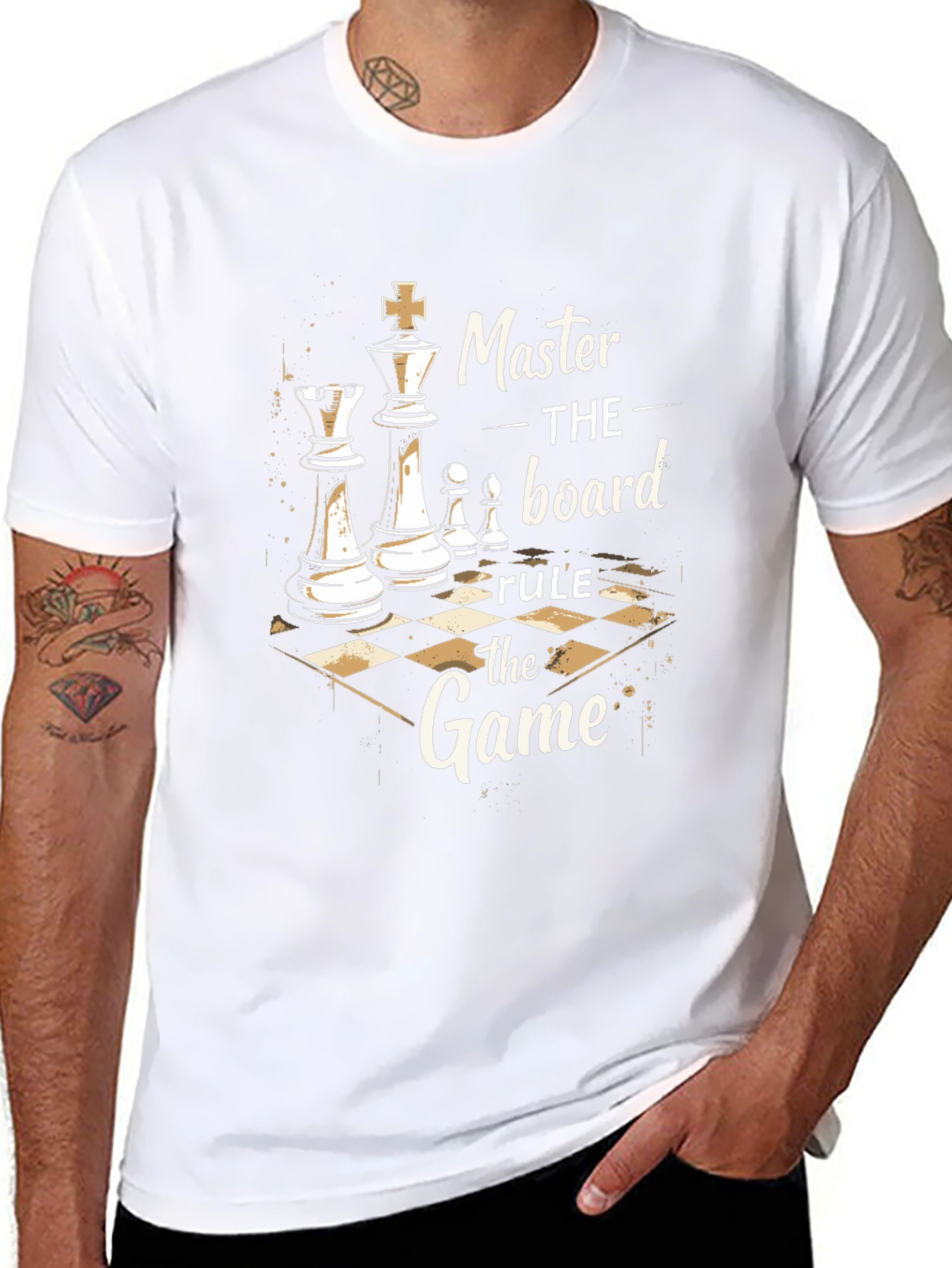 Master the Board Chess T-Shirt - Rule the Game