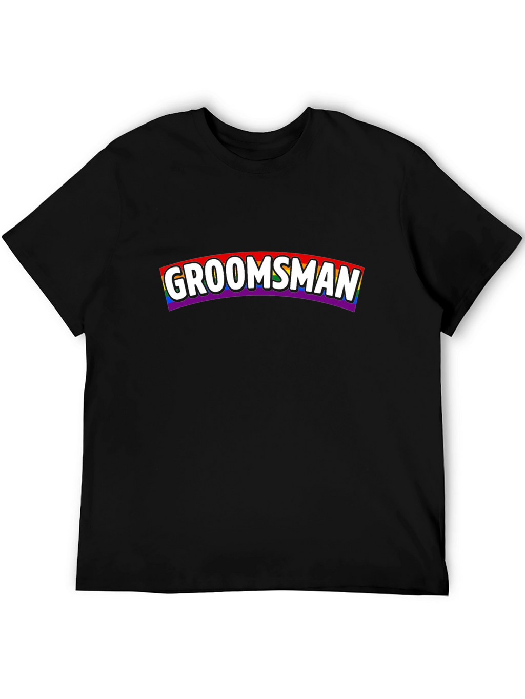 Groomsman LGBT Pride T-Shirt