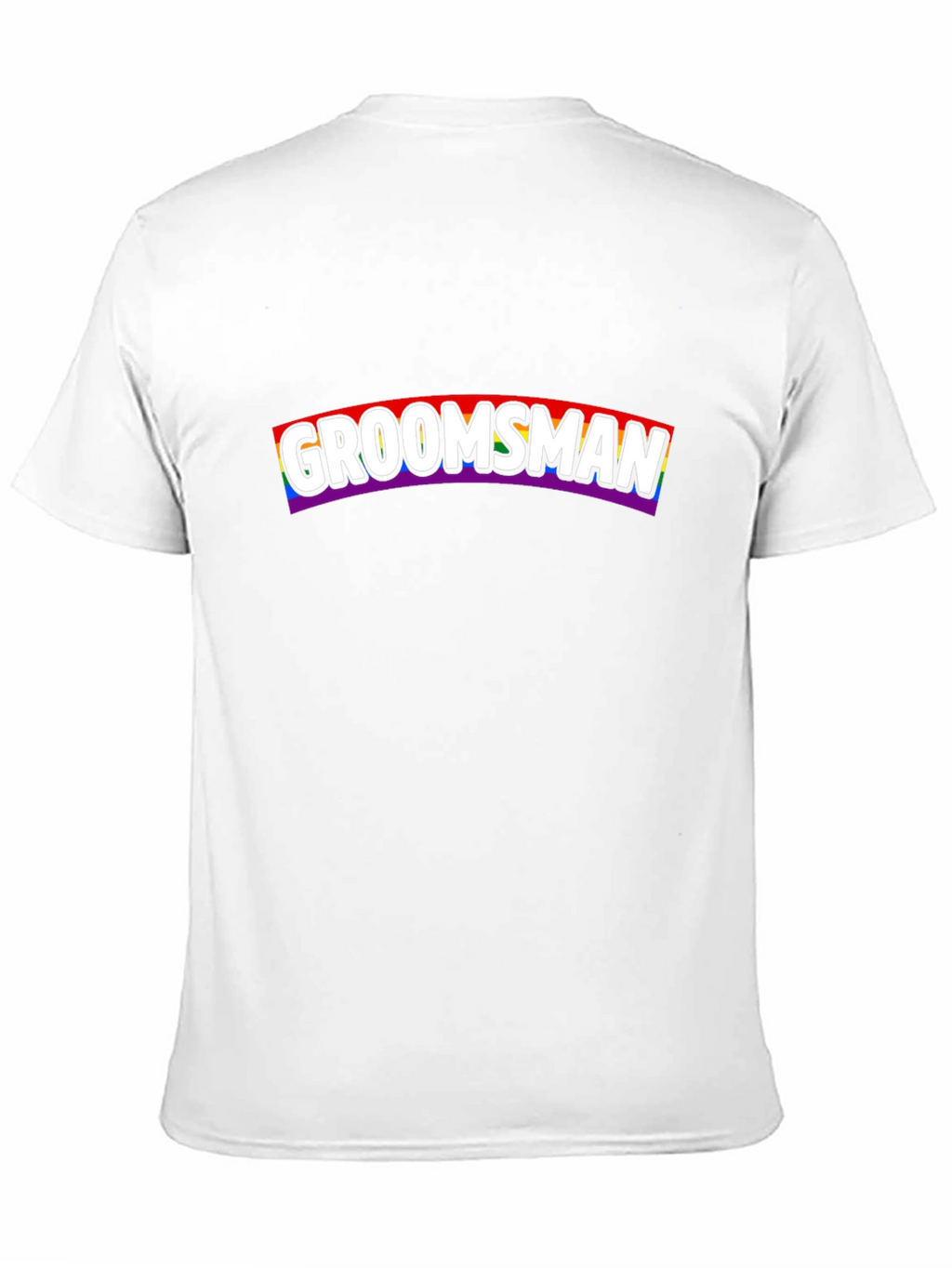 Groomsman LGBT Pride T-Shirt