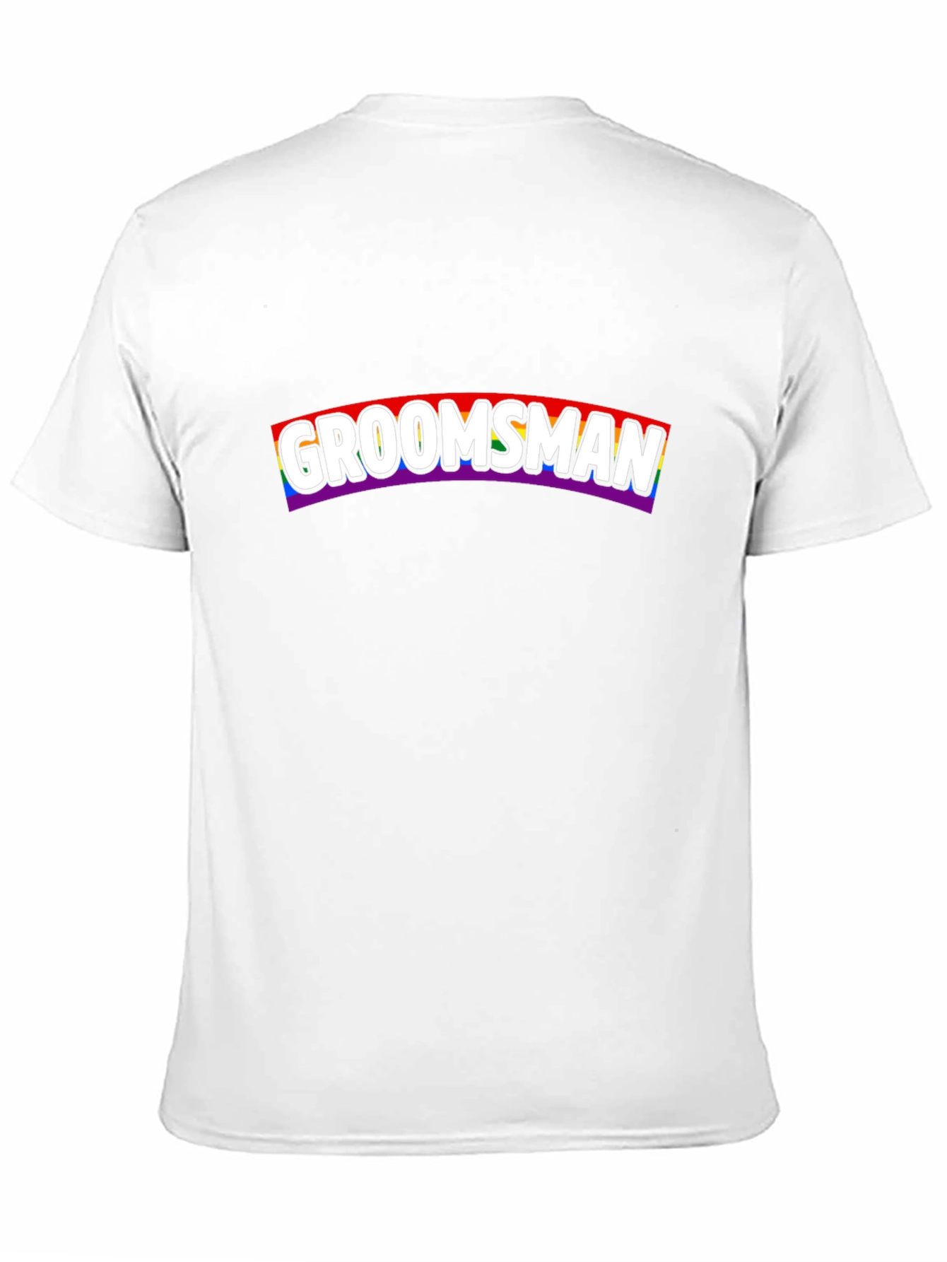 Groomsman LGBT Pride T-Shirt