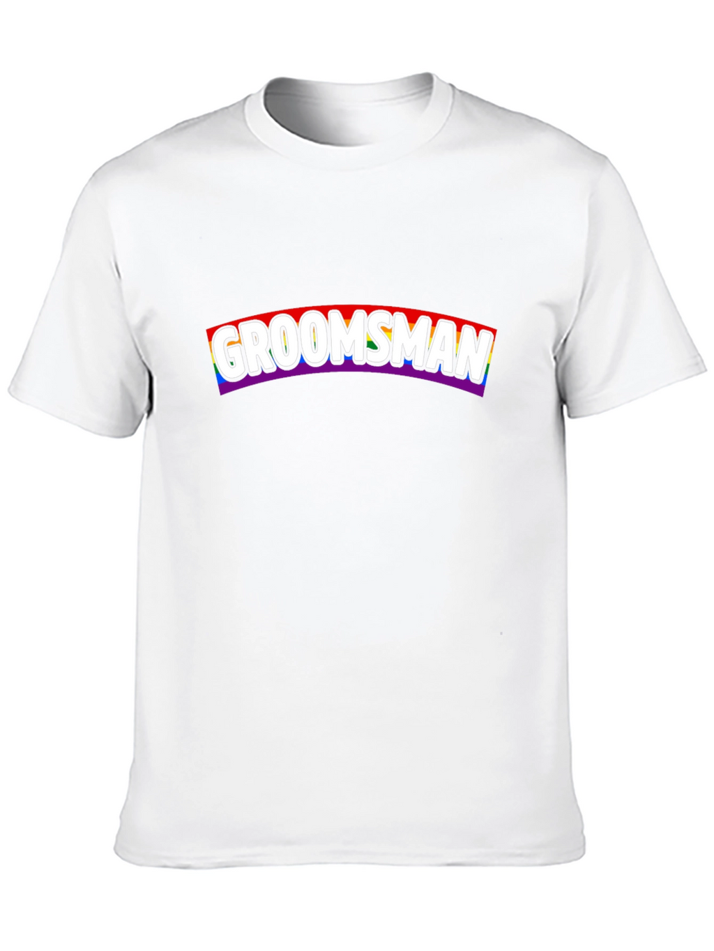 Groomsman LGBT Pride T-Shirt