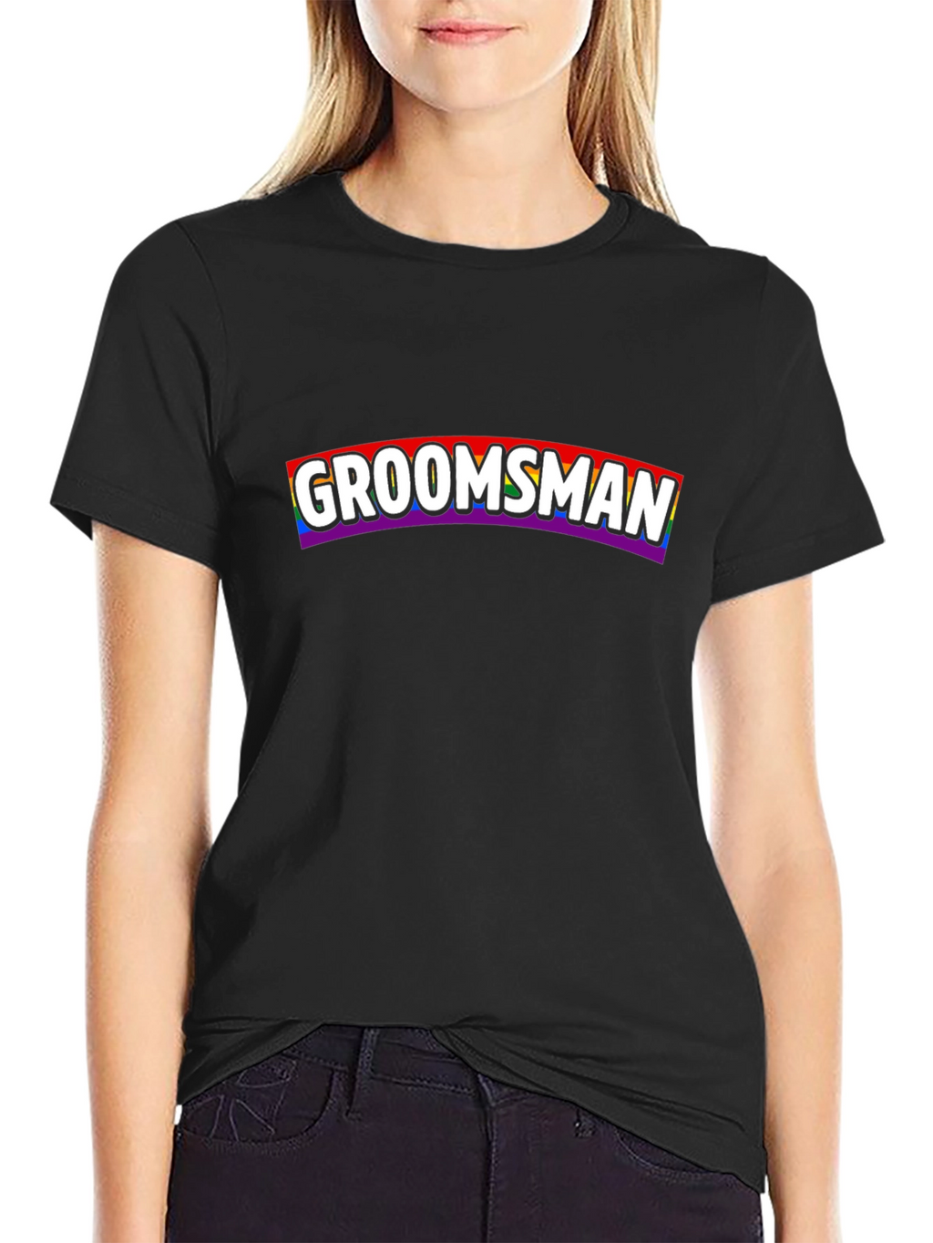 Groomsman LGBT Pride T-Shirt