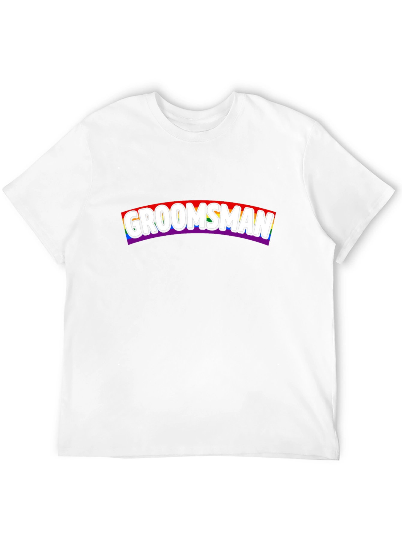 Groomsman LGBT Pride T-Shirt