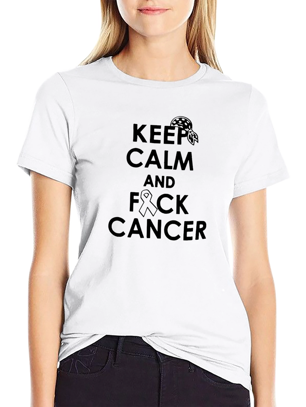 Keep Calm and F Cancer T-Shirt