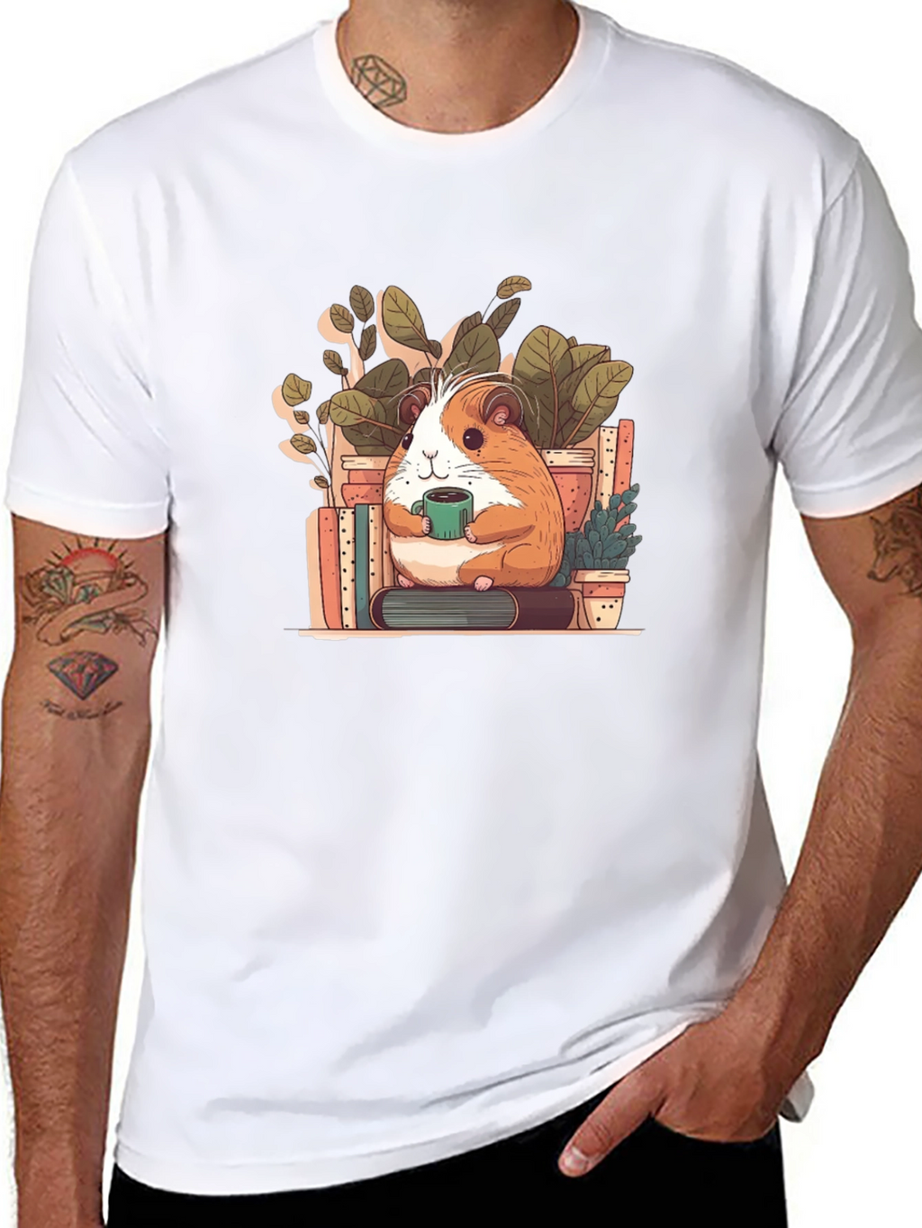 Guinea Pig Coffee Lover Tee