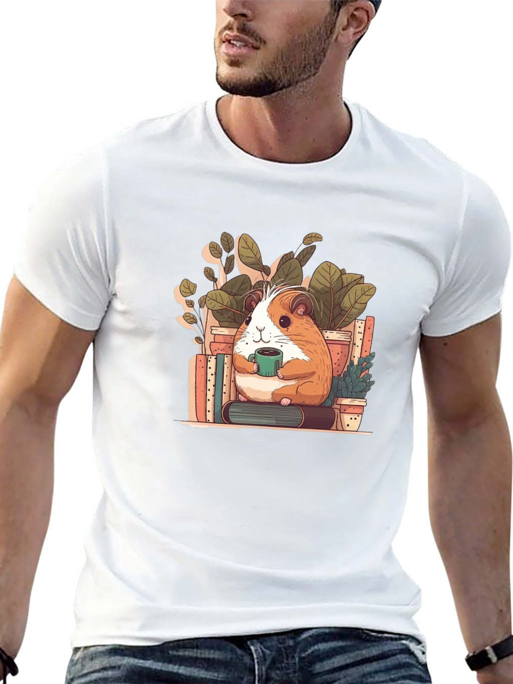 Guinea Pig Coffee Lover Tee