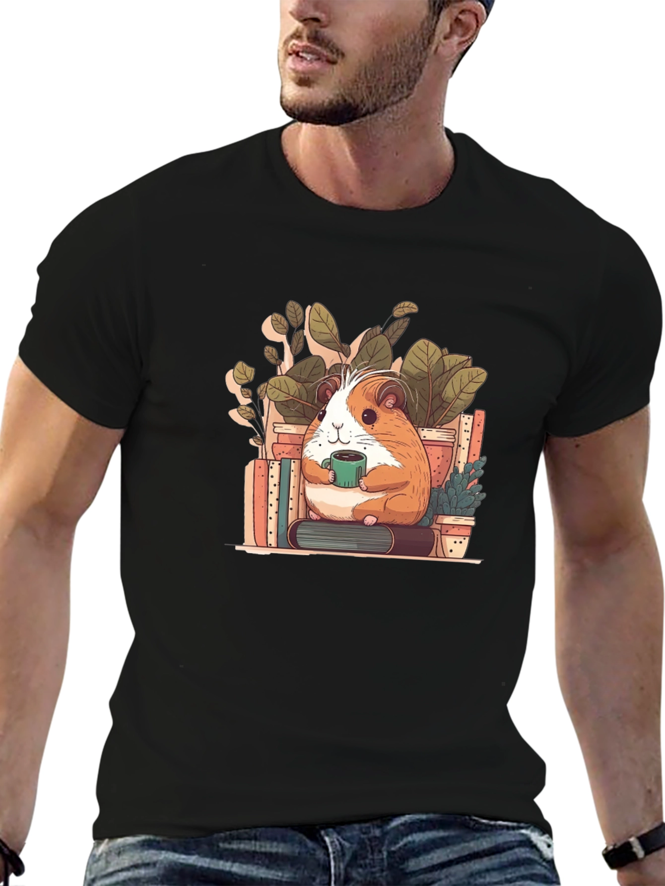 Guinea Pig Coffee Lover Tee