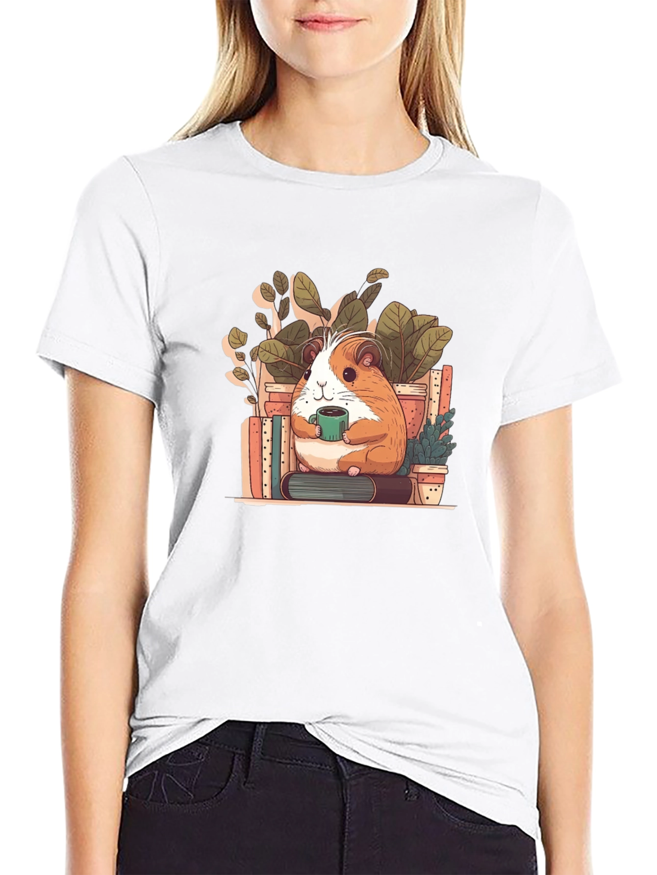 Guinea Pig Coffee Lover Tee