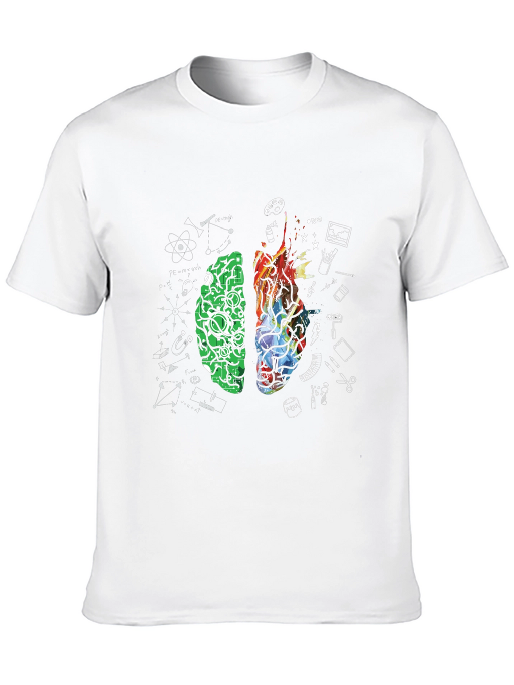 Dual Brain Function Graphic Tee