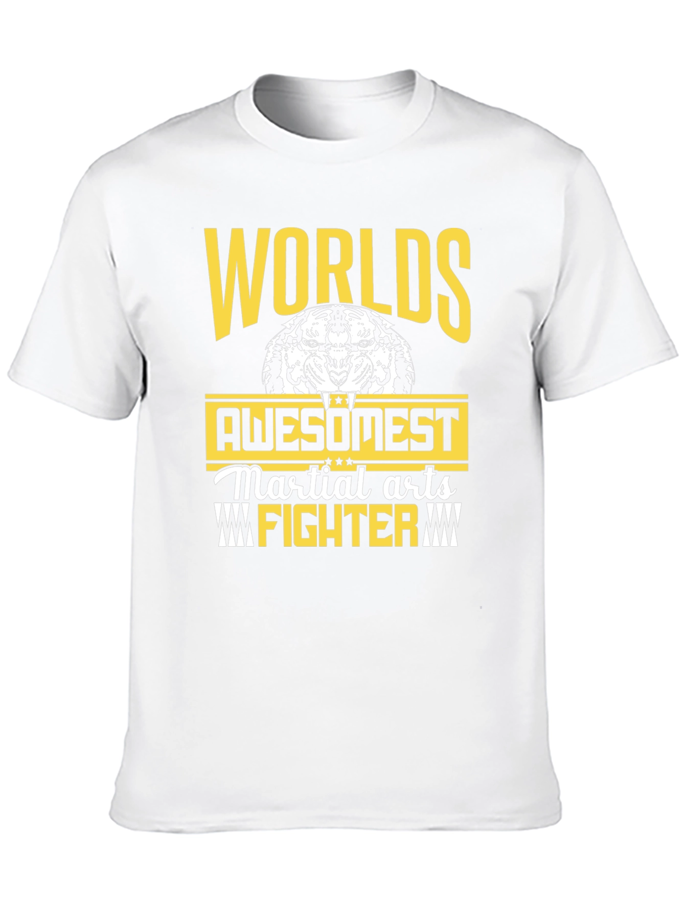 Worlds Awesomest Martial Arts Fighter Graphic T-Shirt