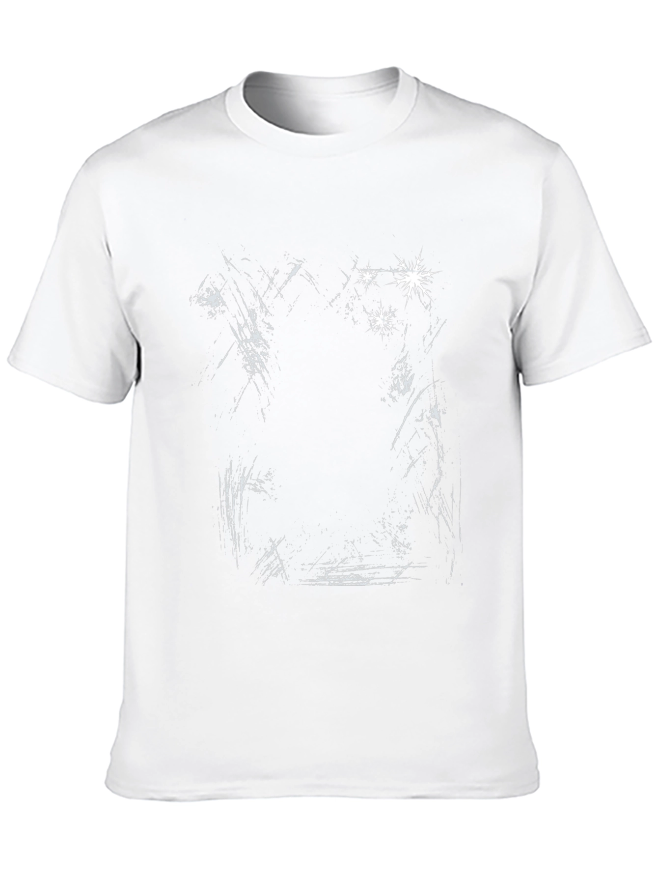 Distressed Graphic Black T-Shirt