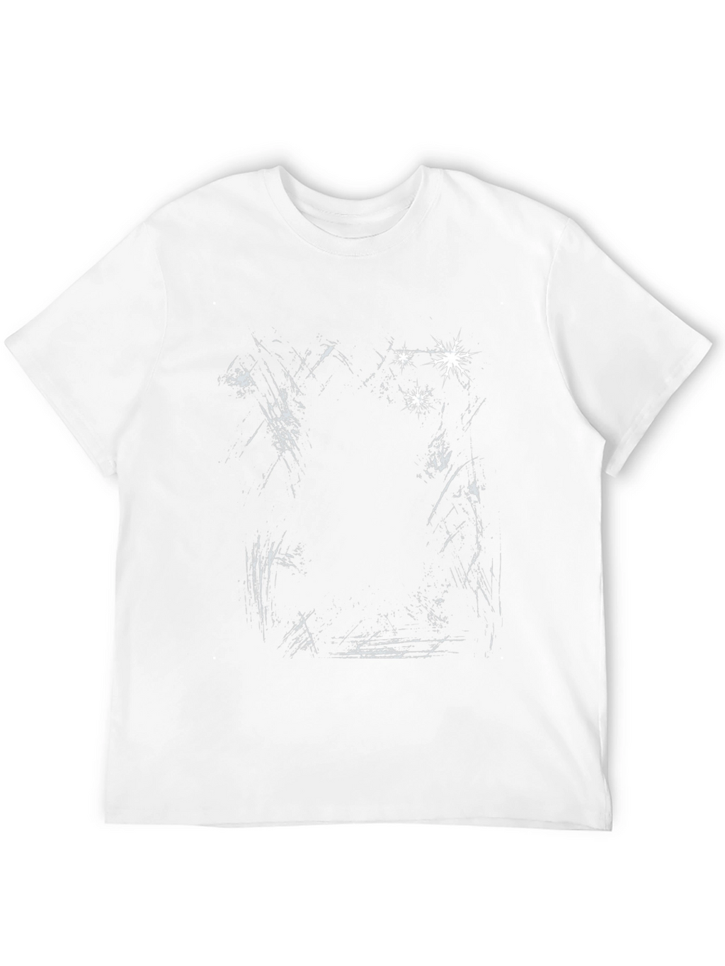 Distressed Graphic Black T-Shirt