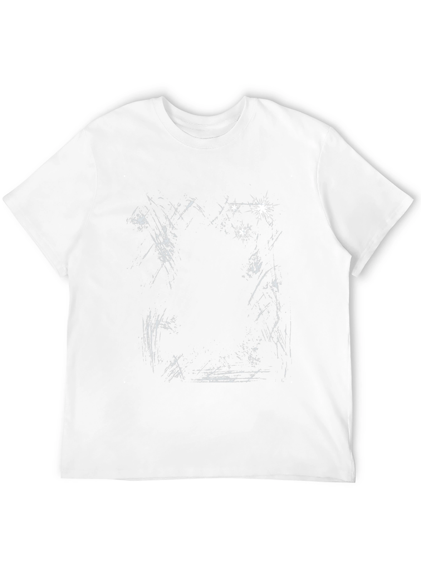 Distressed Graphic Black T-Shirt