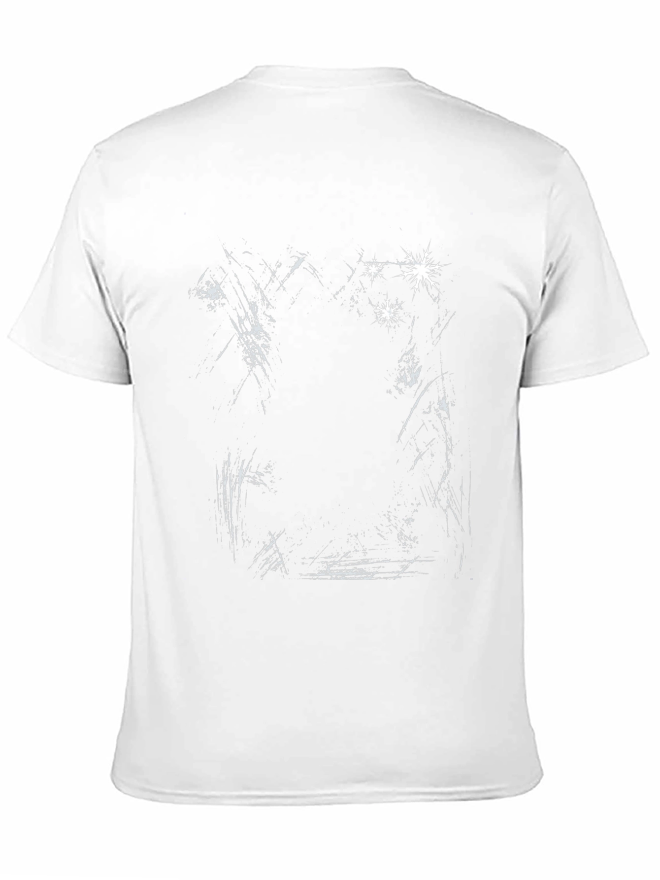 Distressed Graphic Black T-Shirt