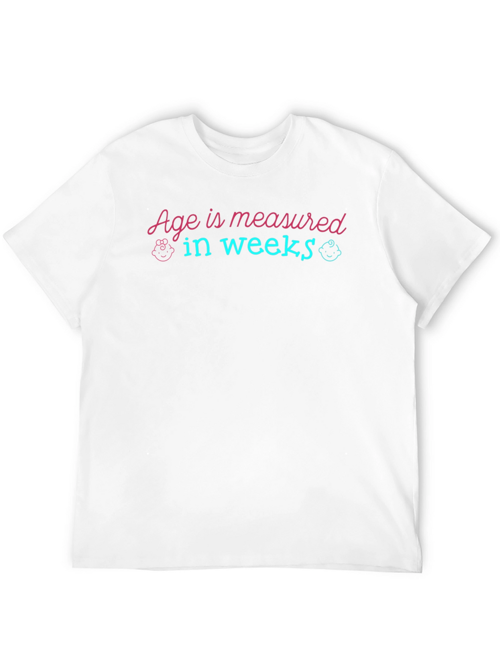 Age in Weeks T-Shirt - New Baby Gift
