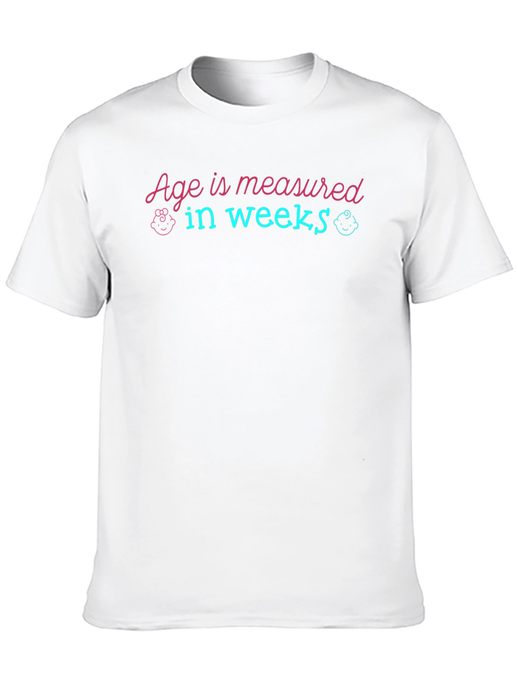 Age in Weeks T-Shirt - New Baby Gift
