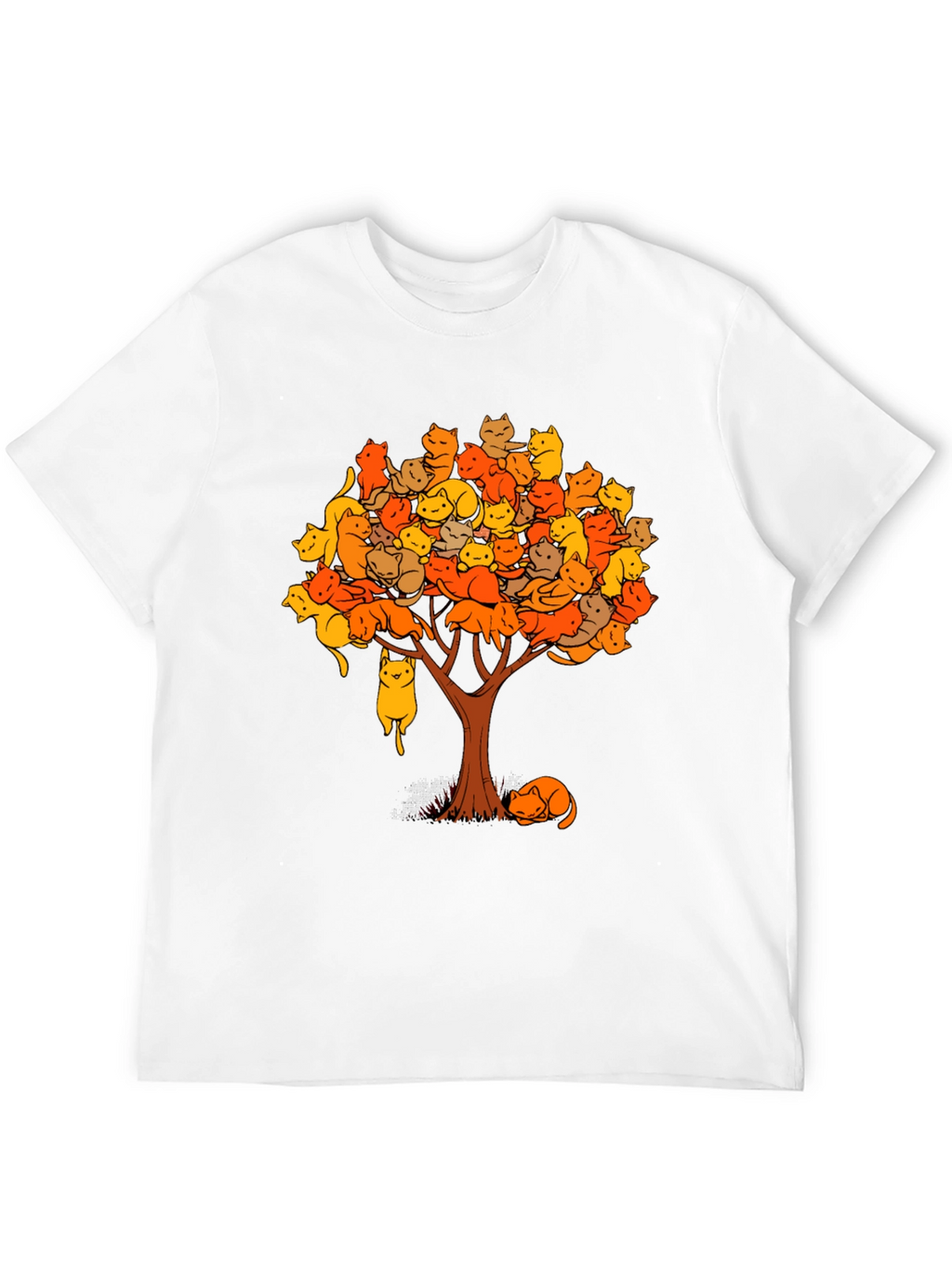 Cat Tree T-Shirt: Funny Cat Lover Tee