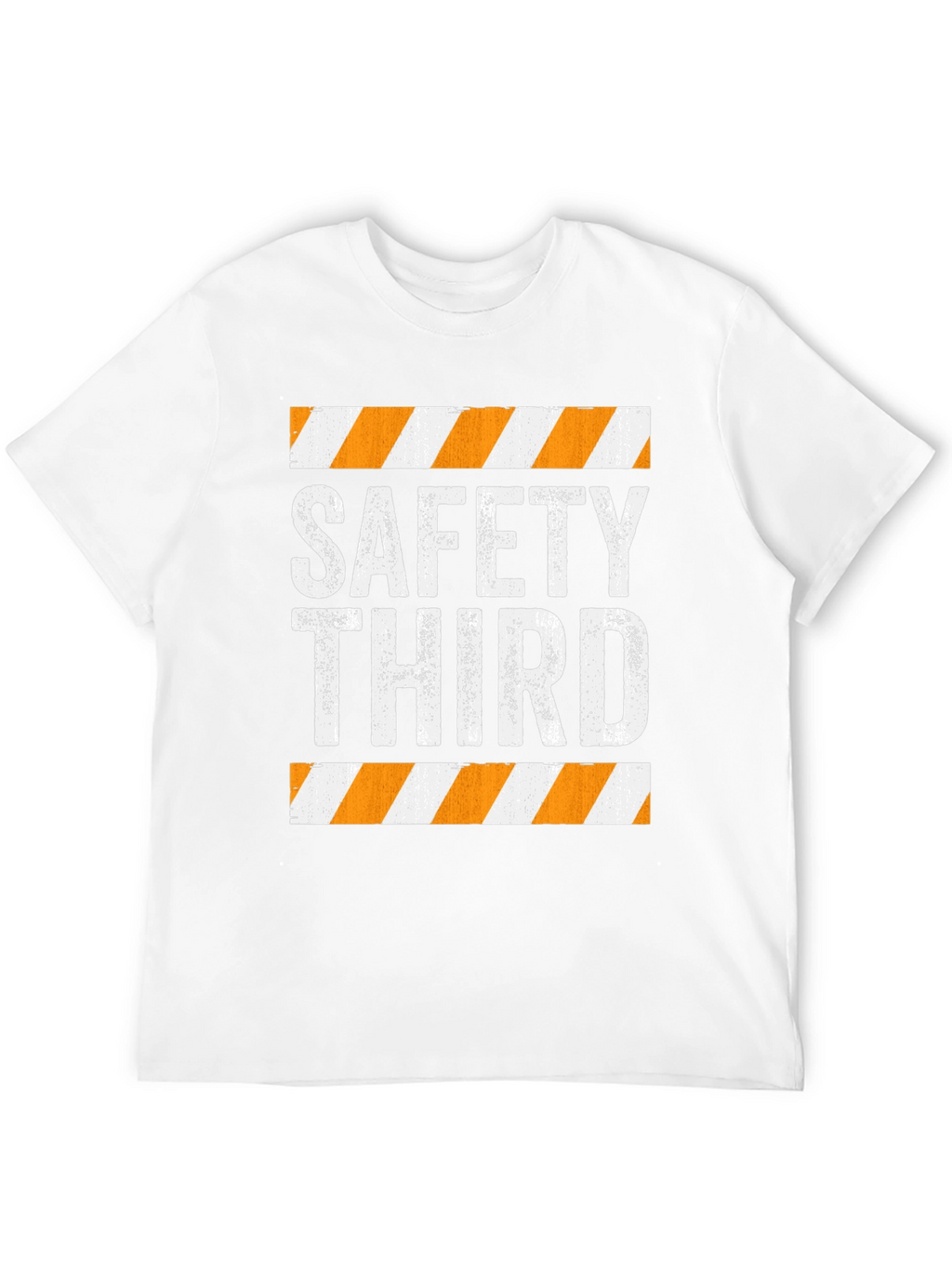 Safety Third Graphic Tee - Humorous Slogan T-Shirt
