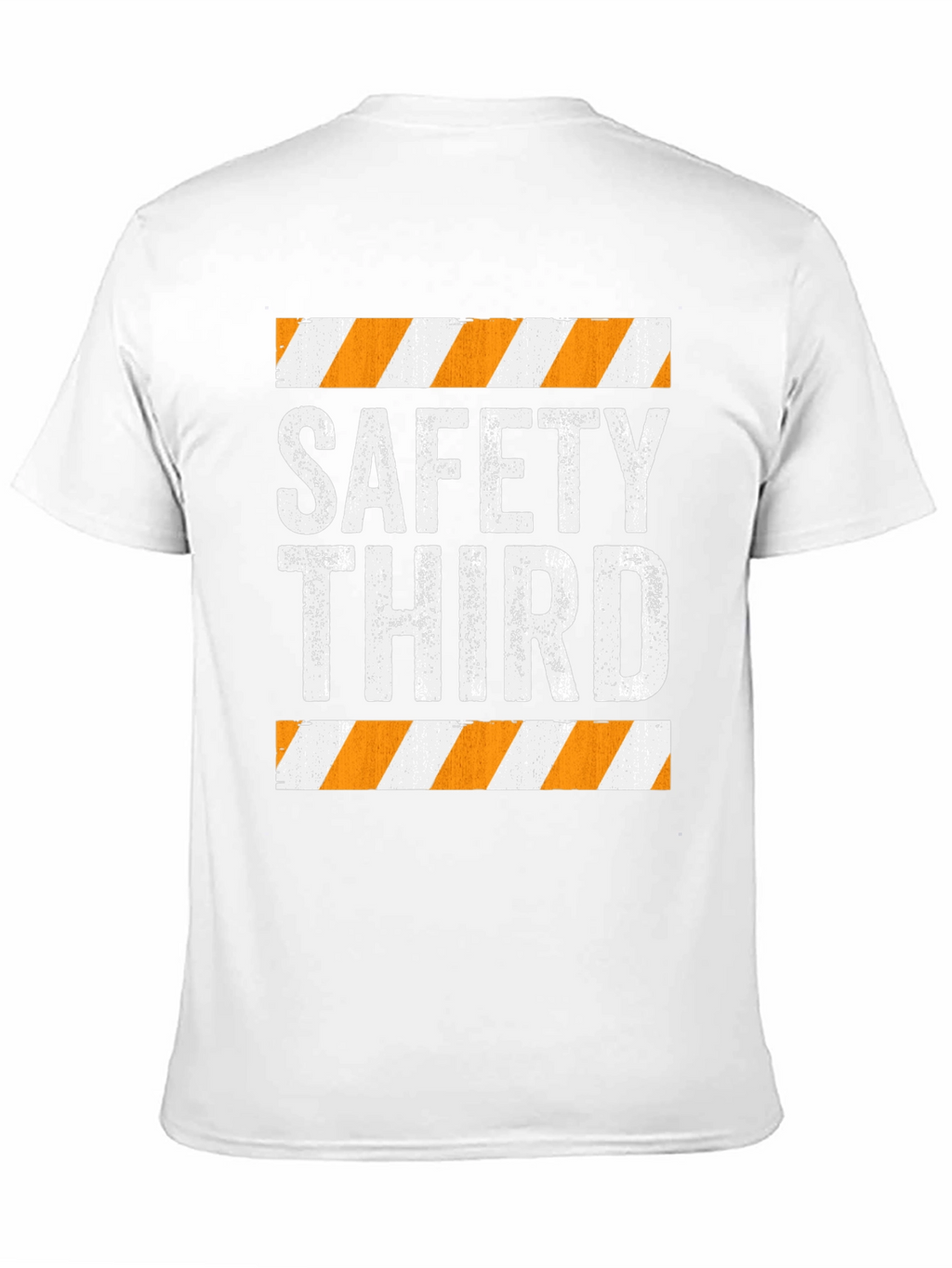 Safety Third Graphic Tee - Humorous Slogan T-Shirt