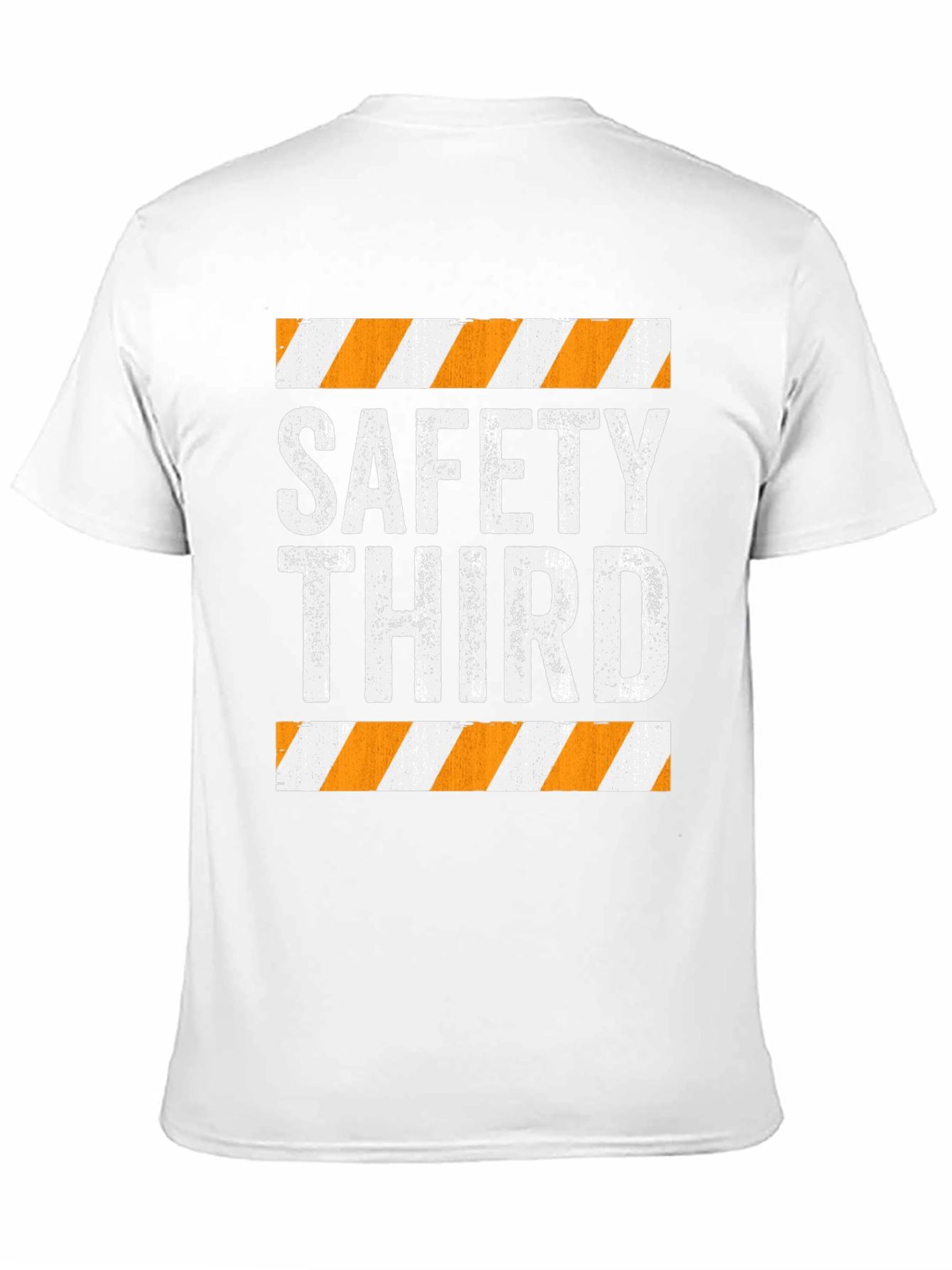 Safety Third Graphic Tee - Humorous Slogan T-Shirt
